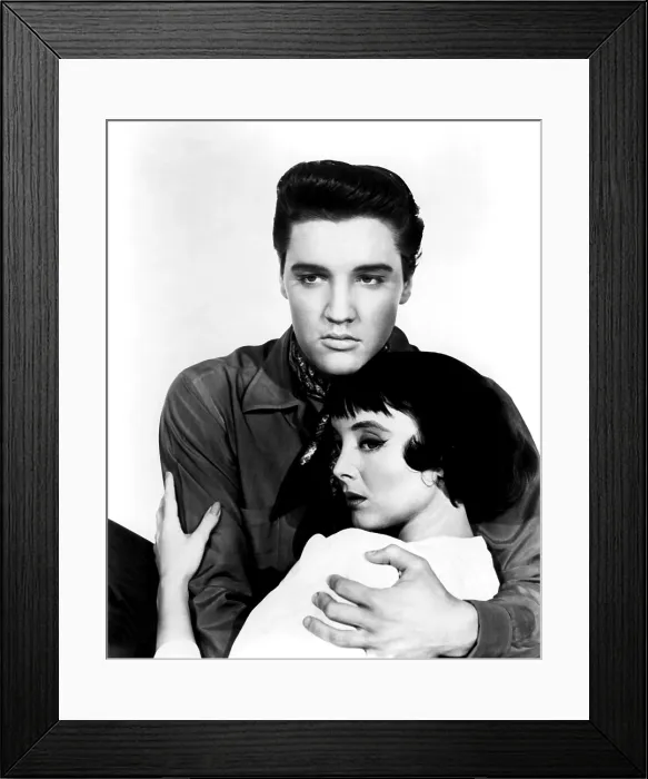 Framed Print : KING CREOLE, Elvis Presley, Carolyn Jones, 1958