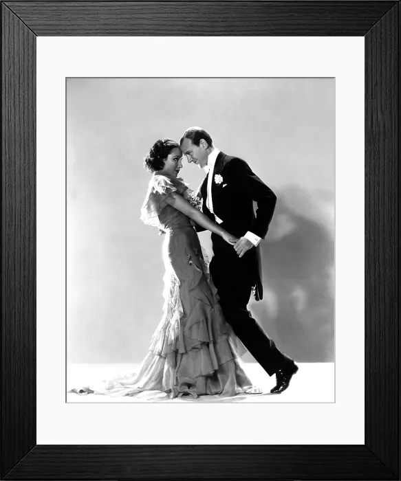 Framed Print : FLYING DOWN TO RIO, Dolores Del Rio, Fred Astaire, 1933