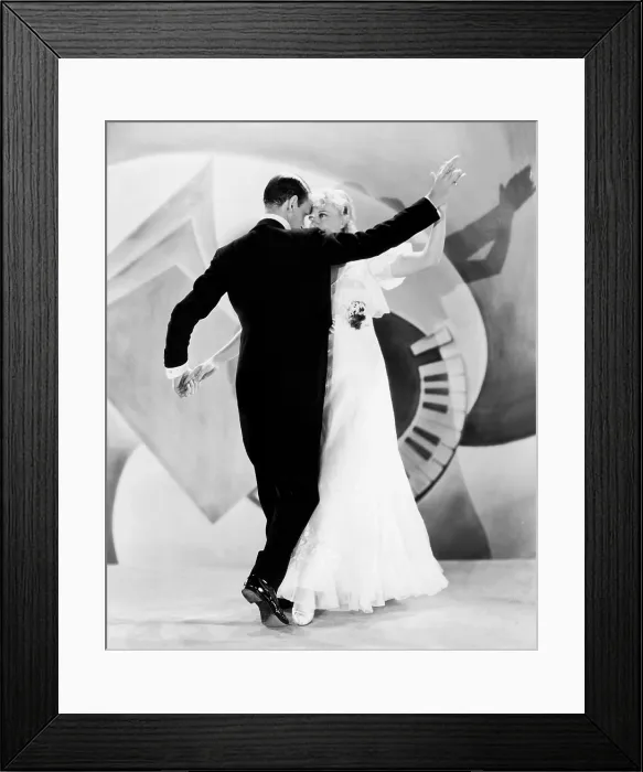Framed Print : FLYING DOWN TO RIO, from left, Fred Astaire, Ginger Rogers, 1933