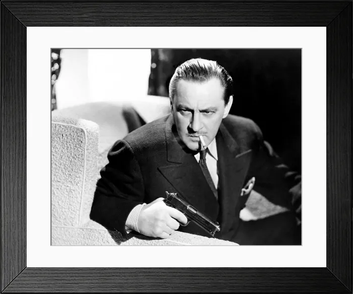 Framed Print : BULLDOG DRUMMOND'S PERIL, John Barrymore, 1938
