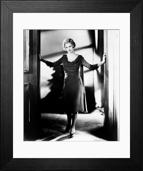 Framed Print : BULLDOG DRUMMOND, Joan Bennett, 1929