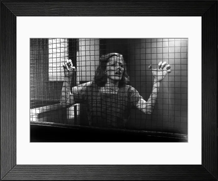 Framed Print : CAGED, Eleanor Parker, 1950 Framed Print : CAGED, Eleanor Parker, 1950