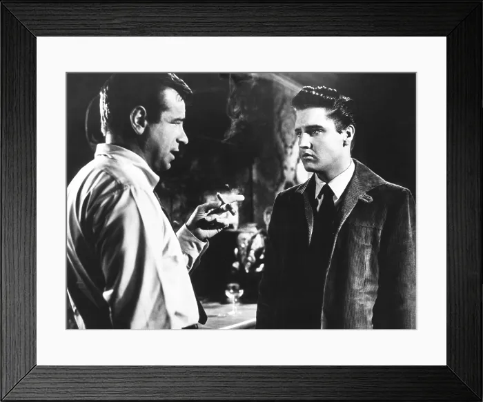 Framed Print : KING CREOLE, from left: Walter Matthau, Elvis Presley, 1958 Framed Print : KING CREOLE, from left: Walter Matthau, Elvis Presley, 1958