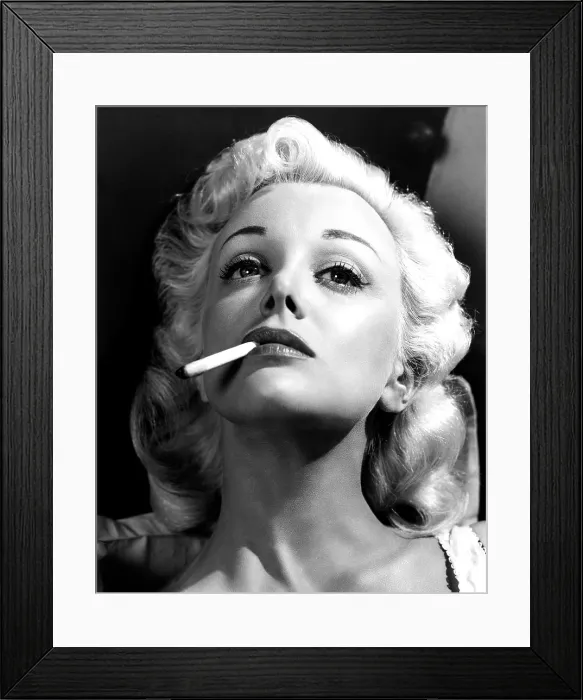 Framed Print : WOMEN'S PRISON, Jan Sterling, 1955