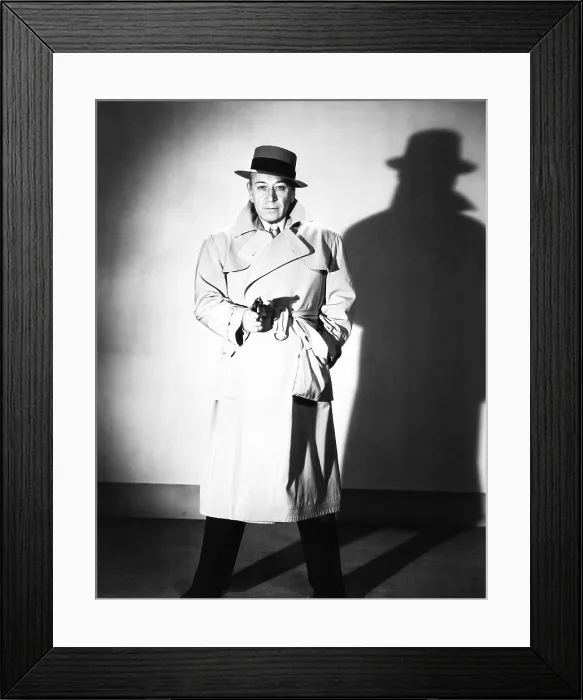Framed Print : A BULLET FOR JOEY, George Raft, 1955