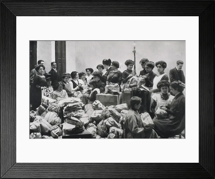 Framed Print : SPAIN. Barcelona. Spain (1909). Barcelona