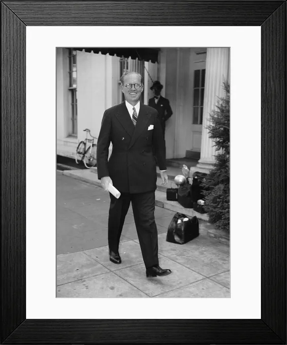 Framed Print : Joseph P. Kennedy, Chairman of the Maritime Commission, 1937 Framed Print : Joseph P. Kennedy, Chairman of the Maritime Commission, 1937