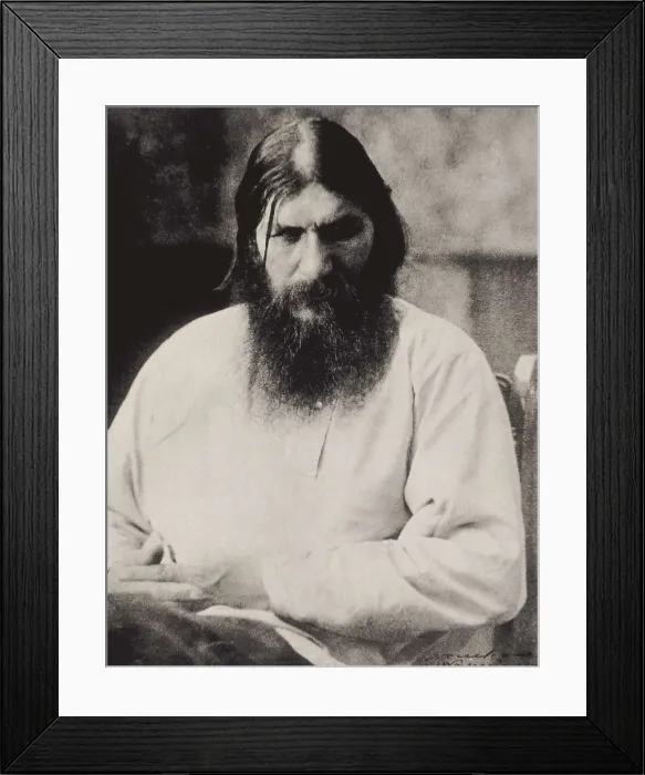 Framed Print : Rasputin, Grigory Yefimovich (1872-1916). Portrait of Rasputin. UNITED STATES OF AMERICA. AISA / Everett Collection**US SALES ONLY**