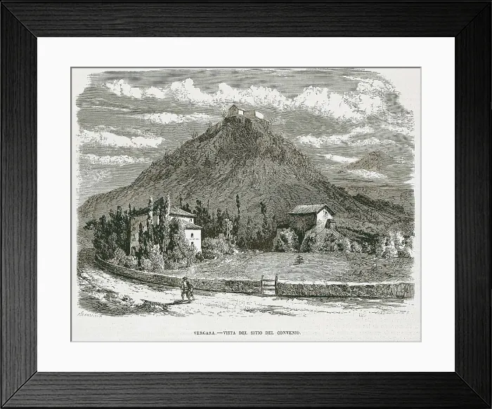 Framed Print : Spain. First Carlist War. Place where the Bergara Agreement was signed (March 29, 1839). Illustration eo 'El Museo Universal' (1857). Litography. SPAIN. Madrid Framed Print : Spain. First Carlist War. Place where the Bergara Agreement was signed (March 29, 1839). Illustration eo 'El Museo Universal' (1857). Litography. SPAIN. Madrid