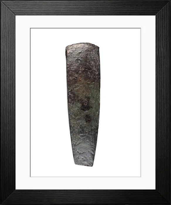 Framed Print : Polished ax. Neolithic art. SPAIN. Madrid. National Museum of Archaeology. Proc: SPAIN. Sdaba. AISA / Everett Collection**US SALES ONLY**