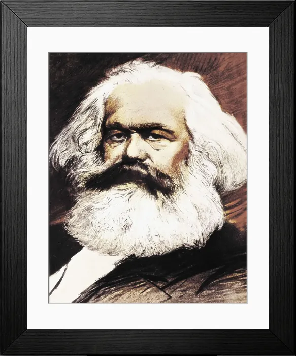Framed Print : MARX, Karl (1818-1883). Portrait of Karl Marx. Engraving. ITALY. Milan. Civica Raccolta delle Stampe 'Achille Bertarelli' (Achille Bertarelli collection of prints) Framed Print : MARX, Karl (1818-1883). Portrait of Karl Marx. Engraving. ITALY. Milan. Civica Raccolta delle Stampe 'Achille Bertarelli' (Achille Bertarelli collection of prints)