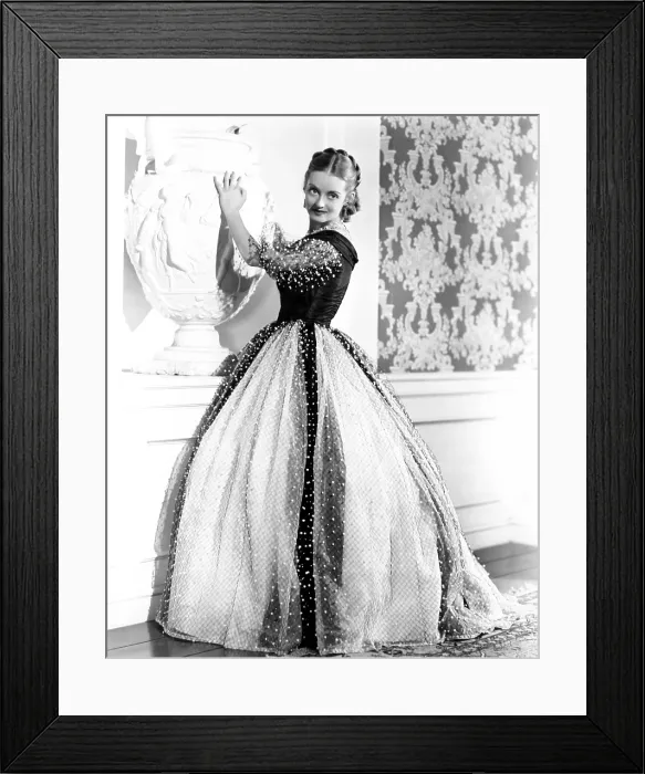 Framed Print : JEZEBEL, Bette Davis, in a gown by Orry-Kelly, 1938 Framed Print : JEZEBEL, Bette Davis, in a gown by Orry-Kelly, 1938