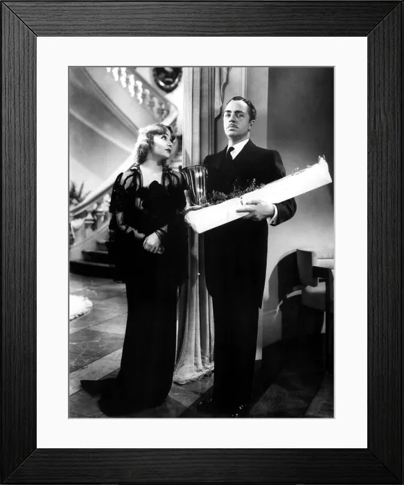 Framed Print : MY MAN GODFREY, Carole Lombard, William Powell, 1936