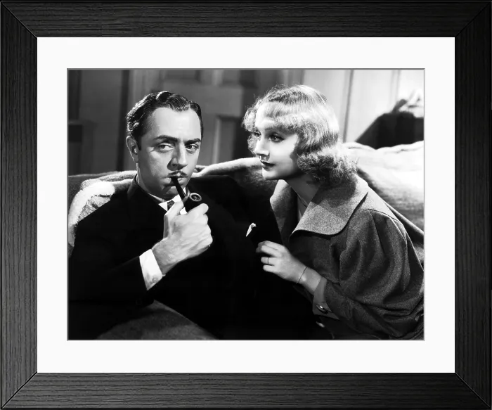 Framed Print : MY MAN GODFREY, William Powell, Carole Lombard, 1936