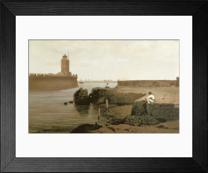 Framed Print : Veracruz. Port and castle of San Juan de Ulla (19th c.). Litography. AISA / Everett Collection**US SALES ONLY** Framed Print : Veracruz. Port and castle of San Juan de Ulla (19th c.). Litography. AISA / Everett Collection**US SALES ONLY**