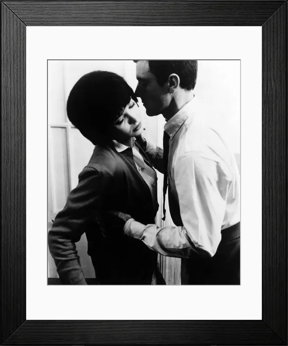Framed Print : MY LIFE TO LIVE, (aka VIVRE SA VIE), Anna Karina at left, 1962 Framed Print : MY LIFE TO LIVE, (aka VIVRE SA VIE), Anna Karina at left, 1962