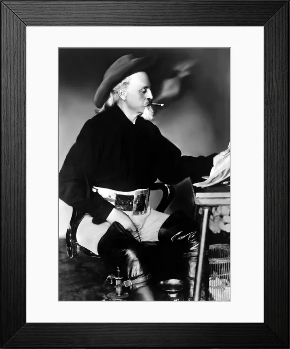 Framed Print : William Buffalo Bill Cody, 1912. Courtesy: CSU Archives / Everett Collection