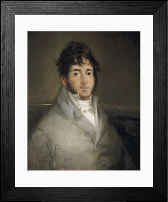Framed Print : GOYA Y LUCIENTES, Francisco de (1746-1828). Isidoro Maiquez. 1807. Detail. Oil on canvas. SPAIN. Madrid. Prado Museum. AISA / Everett Collection**US SALES ONLY**
