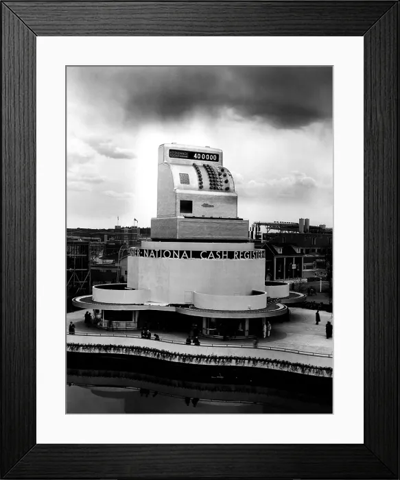 Framed Print : The National Cash Register Exhibit at the 1939 New York World's Fair, Flushing, New York. Courtesy: CSU Archives / Everett Collection Framed Print : The National Cash Register Exhibit at the 1939 New York World's Fair, Flushing, New York. Courtesy: CSU Archives / Everett Collection