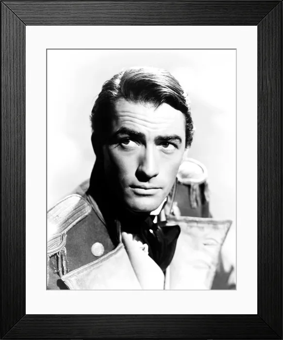 Framed Print : CAPTAIN HORATIO HORNBLOWER, Gregory Peck, 1951