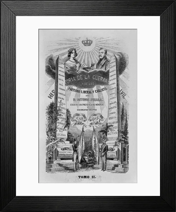 Framed Print : Spain. First Carlist War Framed Print : Spain. First Carlist War