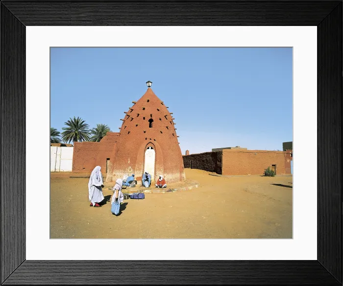 Framed Print : ALGERIA. EL OUED. Timimoune. Typical house built with red clay. AISA / Everett Collection**US SALES ONLY** Framed Print : ALGERIA. EL OUED. Timimoune. Typical house built with red clay. AISA / Everett Collection**US SALES ONLY**