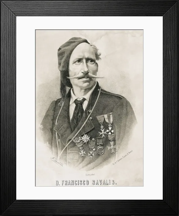 Framed Print : SAVALLS, Francisco (1817-1885). Spain. Catalonia. Carlist Wars. Francisco Savallas. Engraving. SPAIN. Sangesa. Carlist Circle. AISA / Everett Collection**US SALES ONLY** Framed Print : SAVALLS, Francisco (1817-1885). Spain. Catalonia. Carlist Wars. Francisco Savallas. Engraving. SPAIN. Sangesa. Carlist Circle. AISA / Everett Collection**US SALES ONLY**