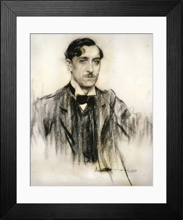 Framed Print : CASAS i CARBO, Ramn (1866-1932). Portrait of Ramiro de Maeztu. ca. 1900. Drawing. SPAIN. Barcelona. National Art Museum of Catalonia. AISA / Everett Collection**US SALES ONLY** Framed Print : CASAS i CARBO, Ramn (1866-1932). Portrait of Ramiro de Maeztu. ca. 1900. Drawing. SPAIN. Barcelona. National Art Museum of Catalonia. AISA / Everett Collection**US SALES ONLY**