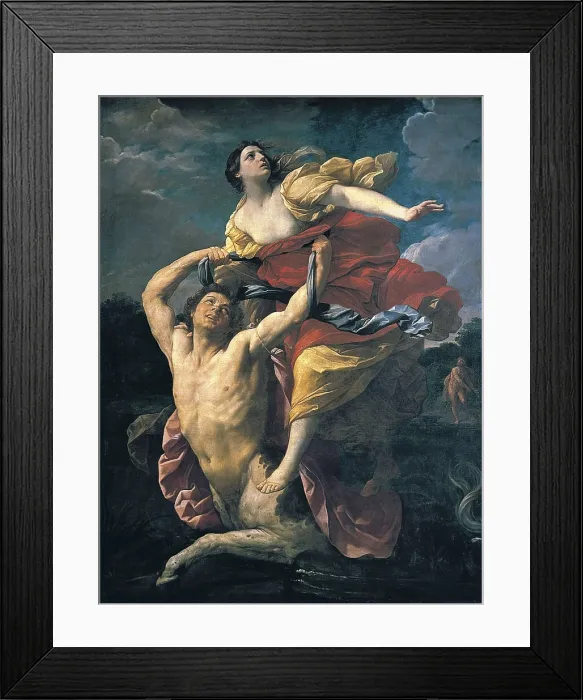 Framed Print : RENI, Guido (1575-1642). Delianira Abducted by the Centaur Nessus. 1617-1621. Baroque art. Oil on canvas. FRANCE. Paris. Louvre Museum. AISA / Everett Collection**US SALES ONLY** Framed Print : RENI, Guido (1575-1642). Delianira Abducted by the Centaur Nessus. 1617-1621. Baroque art. Oil on canvas. FRANCE. Paris. Louvre Museum. AISA / Everett Collection**US SALES ONLY**