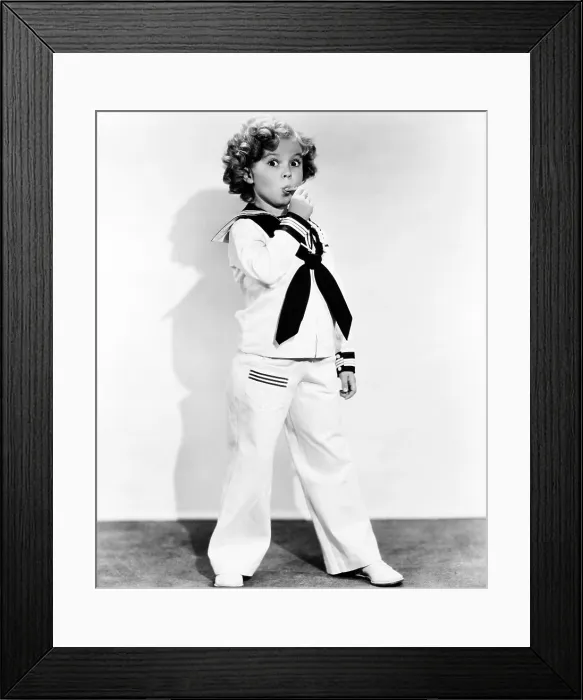 Framed Print : CAPTAIN JANUARY, Shirley Temple, 1936. 20th Century-Fox Film Corporation, TM & Copyright / courtesy Everett Collection