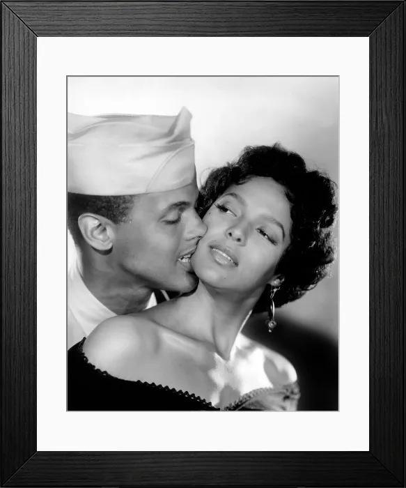 Framed Print : CARMEN JONES, Harry Belafonte, Dorothy Dandridge, 1954, TM and Copyright (c) 20th Century-Fox Film Corp. All Rights Reserved Framed Print : CARMEN JONES, Harry Belafonte, Dorothy Dandridge, 1954, TM and Copyright (c) 20th Century-Fox Film Corp. All Rights Reserved