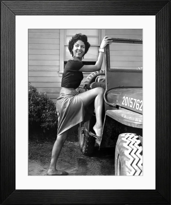 Framed Print : CARMEN JONES, Dorothy Dandridge, 1954, TM and Copyright 20th Century Fox Film Corp. All rights reserved. Courtesy: Everett Collection