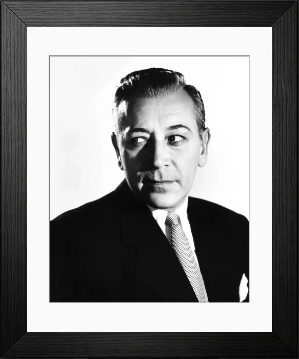 Framed Print : JOHNNY ALLEGRO, George Raft, 1949