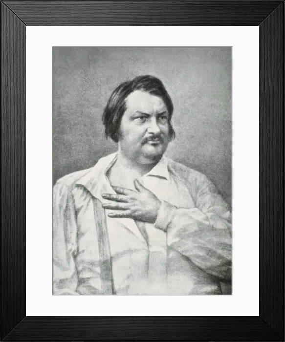 Framed Print : BALZAC, Honor de (1799-1850). Daguerreotype of Nadar. AISA / Everett Collection**US SALES ONLY** Framed Print : BALZAC, Honor de (1799-1850). Daguerreotype of Nadar. AISA / Everett Collection**US SALES ONLY**