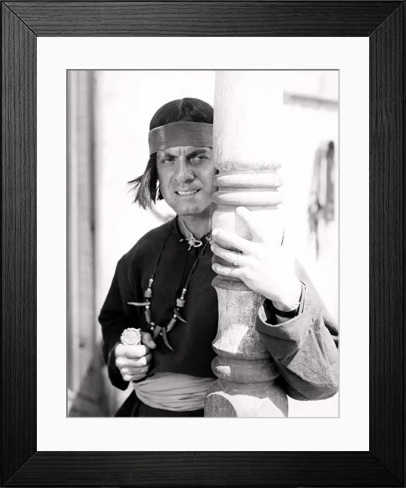 Framed Print : THE MYSTERIOUS PILOT, Yakima Canutt, 1937 Framed Print : THE MYSTERIOUS PILOT, Yakima Canutt, 1937