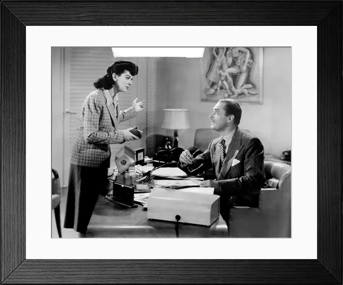 Framed Print : MY SISTER EILEEN, Rosalind Russell, Brian Aherne, 1942 Framed Print : MY SISTER EILEEN, Rosalind Russell, Brian Aherne, 1942
