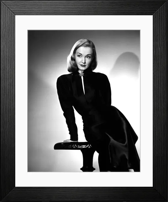 Framed Print : JOHNNY ALLEGRO, Nina Foch, 1949 Framed Print : JOHNNY ALLEGRO, Nina Foch, 1949