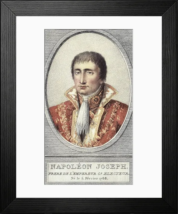 Framed Print : BONAPARTE, Joseph (1768-1844). Oil on canvas. SPAIN. Madrid. Municipal Museum. AISA / Everett Collection**US SALES ONLY** Framed Print : BONAPARTE, Joseph (1768-1844). Oil on canvas. SPAIN. Madrid. Municipal Museum. AISA / Everett Collection**US SALES ONLY**