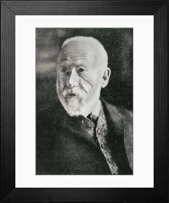 Framed Print : DILTHEY, Wilhelm (1833-1911). Portrait. Engraving. AISA / Everett Collection**US SALES ONLY**