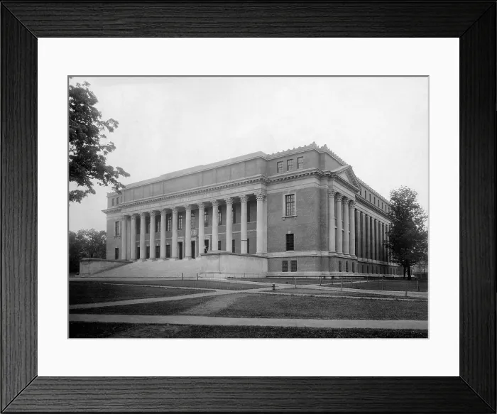 Framed Print : Harvard University, The Widener Library, located at Harvard Yard, Massachusetts, c. 1920's.. Courtesy: CSU Archives  /  Everett Collection