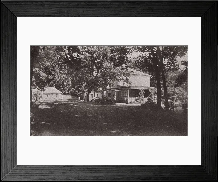 Framed Print : TOLSTOY, Lev Nikolayevich, Leo (1828-1910). Yasnaia Poliana, Leo Tolstoy's house, where he lived between 1862 and 1910. RUSSIA. TULA. Ysnaia Poliana. Tolstoy House Museum