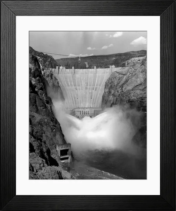 Framed Print : Hoover Dam, 1939. Courtesy: CSU Archives / Everett Collection