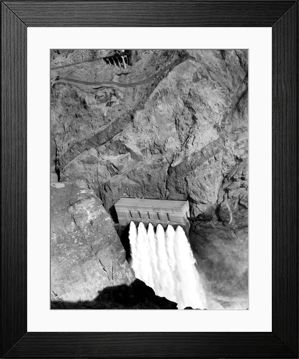 Framed Print : Hoover Dam, 1936. Courtesy: CSU Archives / Everett Collection
