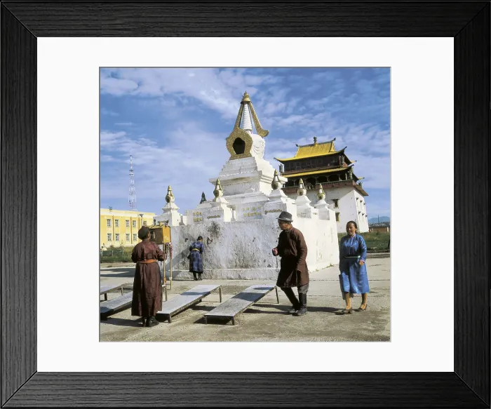 Framed Print : MONGOLIA. Ulaanbaatar. Buddhist Lamaist Monastery of Gagan (1785), built in Chinese-Tibetan style. AISA / Everett Collection**US SALES ONLY** Framed Print : MONGOLIA. Ulaanbaatar. Buddhist Lamaist Monastery of Gagan (1785), built in Chinese-Tibetan style. AISA / Everett Collection**US SALES ONLY**