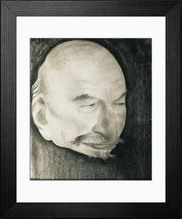 Framed Print : PIRANDELLO, Luigi (1867-1936). Caricature. Litography. AISA / Everett Collection**US SALES ONLY**
