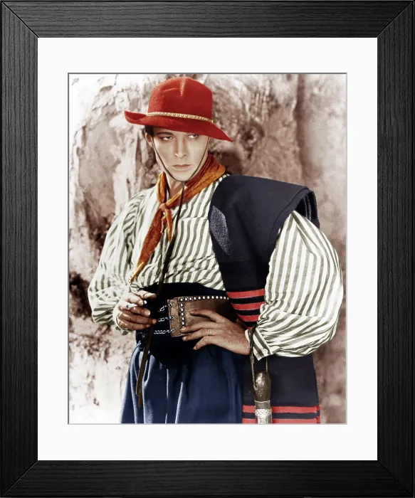 Framed Print : A SAINTED DEVIL, Rudolph Valentino, 1924