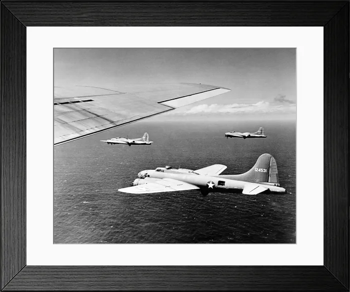 Framed Print : World War II, U.S. airplanes flying, circa 1940-1946