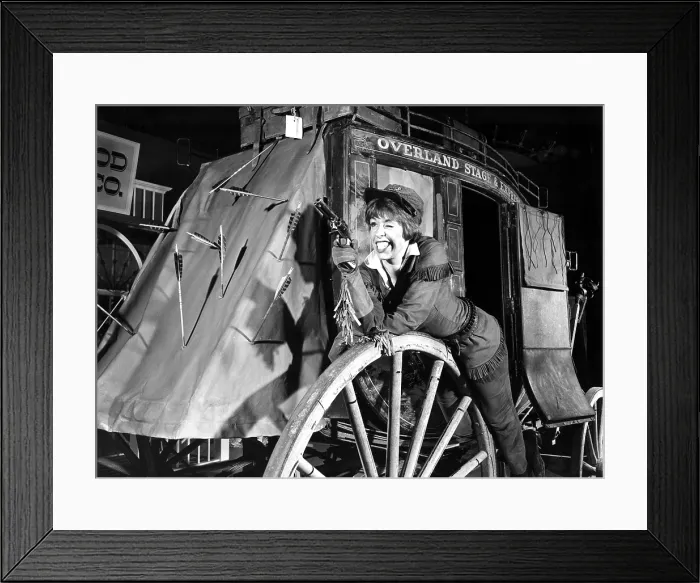 Framed Print : Carol Burnett stars in the title role of the 90-minute special CALAMITY JANE.. Courtesy: CSU Archives  /  Everett Collection