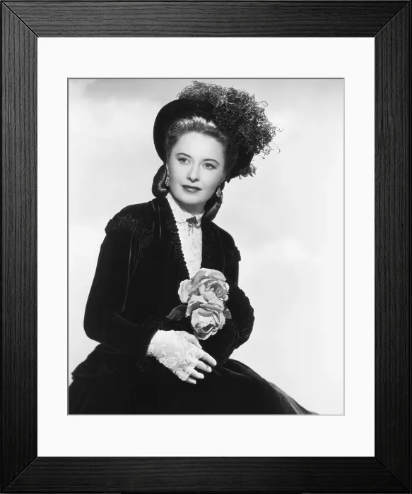 Framed Print : CALIFORNIA, Barbara Stanwyck, portrait by A.L. Whitey Schafer, 1946 Framed Print : CALIFORNIA, Barbara Stanwyck, portrait by A.L. Whitey Schafer, 1946