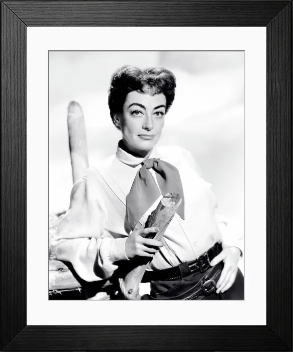 Framed Print : JOHNNY GUITAR, Joan Crawford, 1954 Framed Print : JOHNNY GUITAR, Joan Crawford, 1954